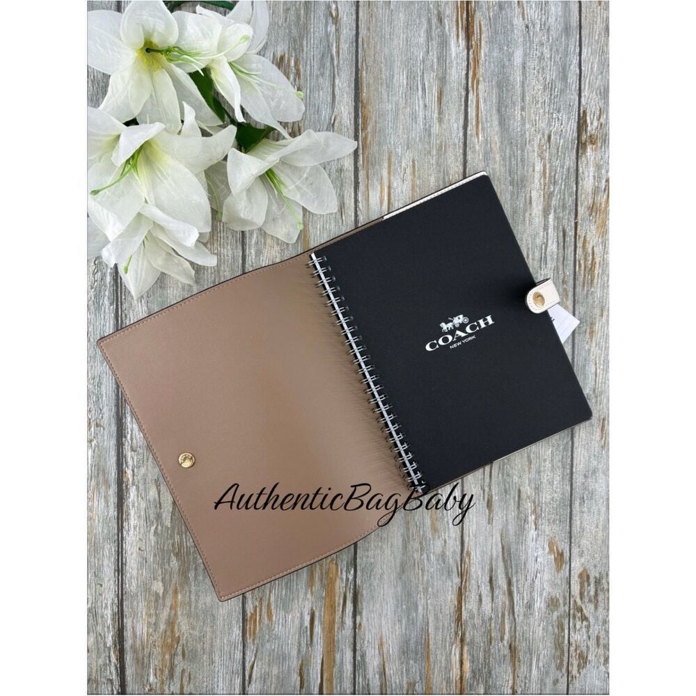 Coach Notebook With Cherry Print - Picture 3 of 7